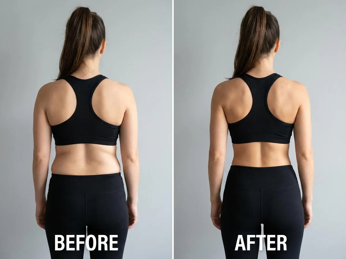 Back and Waist Sculpting Result