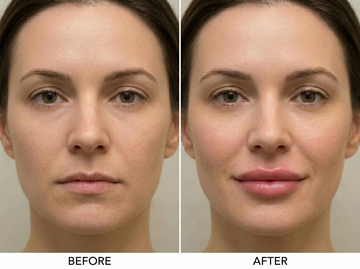 Lip Fillers Result
