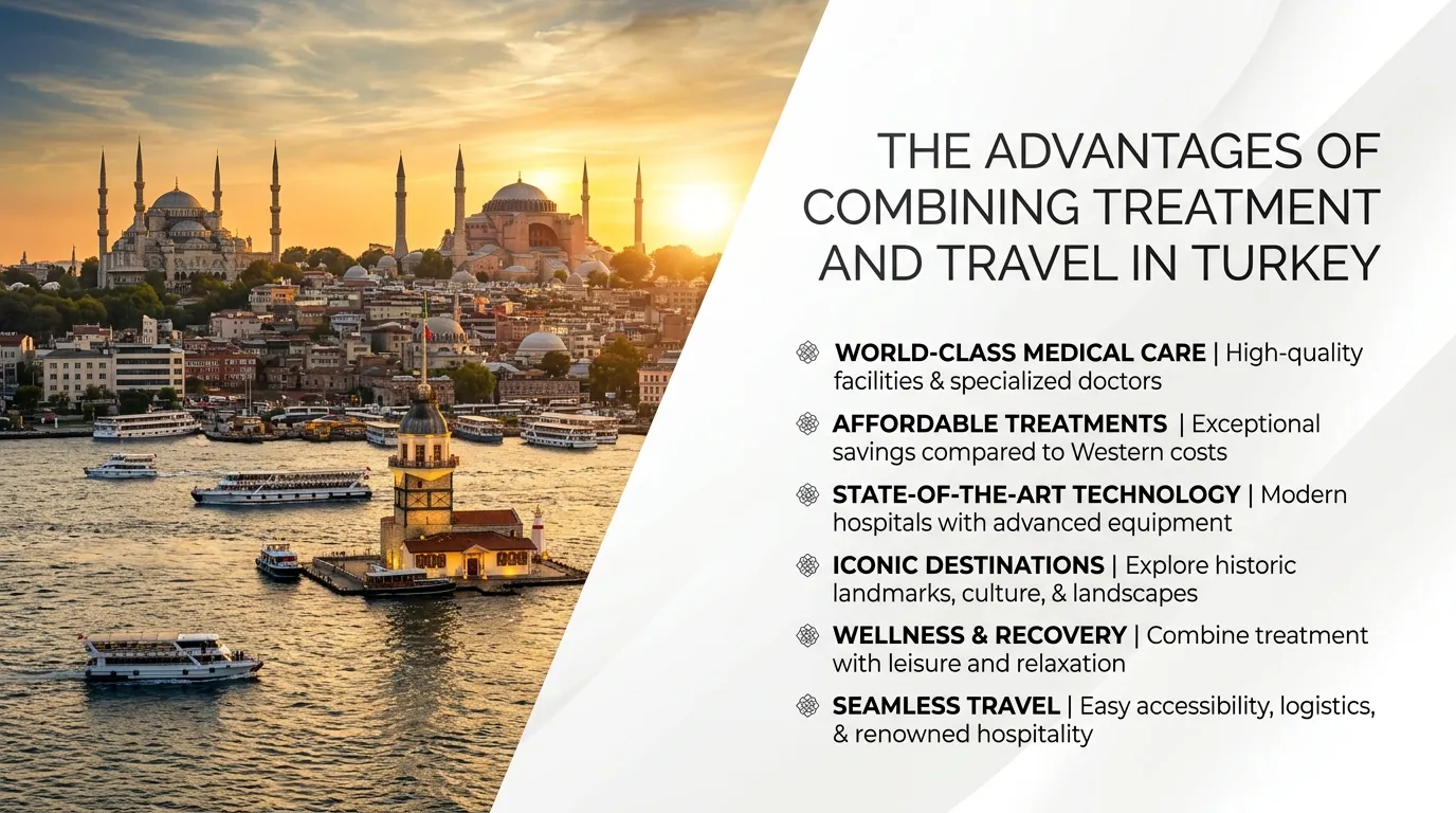 The Advantages of Combining Treatment and Travel in Turkey